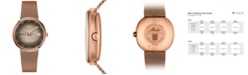 Mido Men's Swiss Automatic Commander Classic Rose Gold-Tone PVD Stainless Steel Bracelet Watch 37mm - A Special Edition